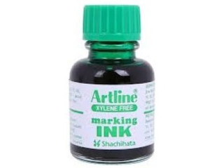 Tusz ARTLINE do marker�w permanentnych nape�nialnych - zielony [opakowanie=1szt]