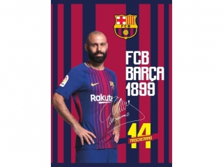 Zeszyt MO A5 16k kratka FC Barcelona Barca Fan 6 [opakowanie=20szt] ASPROM