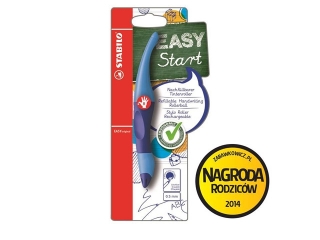 Pi�ro kulkowe STABILO EASYoriginal Start R niebieski i 1 wk�ad M niebieski blister 1szt. B-46843-5 [opakowanie=5szt]