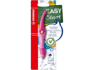 Pi�ro kulkowe STABILO EASYoriginal Start R r�owy i 1 wk�ad M niebieski blister 1szt. B-46846-5 [opakowanie=5szt]