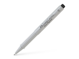 CIENKOPIS ECCO PIGMENT 0, 7MM CZARNY FABER-CASTELL [opakowanie=10szt]