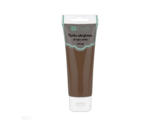 FARBA AKRYLOWA, 120 ML - CHOCOLATE NZWR-DLP