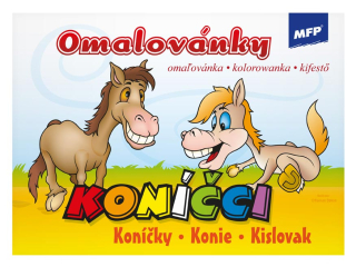 Kolorowanka MFP A5 Koniki