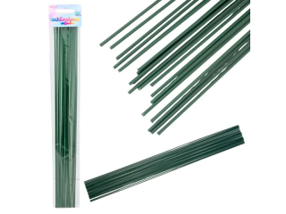 Drut na �odygi kwiatowe rozmiar: 2 mm x 40 cm ilo�� w opakowaniu: 20 szt