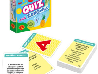 QUIZ ABC ZDROWIA KIESZONKOWA GRA EDUKACYJNA