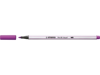 Flamaster STABILO Pen 68 brush lila 568/58 [opakowanie=10szt]