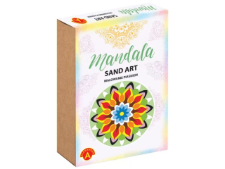 SAND ART / MALOWANIE PIASKIEM ? MANDALA 3 (3247)