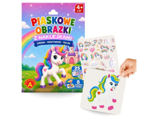 PIASKOWE OBRAZKI - JEDNOROŻEC