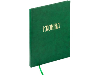 Kronika A4 120 kartek zielona