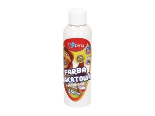 inSpiria Farba plakatowa 250ml BIA�A