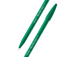 Cienkopis Plus Pen 3000 - kolor zielony [opakowanie=12szt]