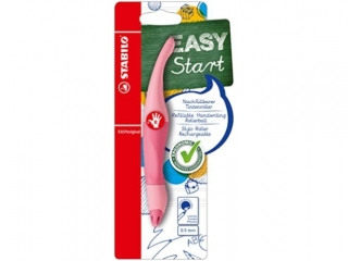Pi�ro kulkowe STABILO EASYoriginal Pastel R r�owy i 1 wk�ad M niebieski blister 1szt. B-58459-5 [opakowanie=5szt]