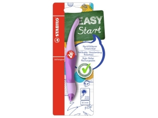 Pi�ro kulkowe STABILO EASYoriginal Pastel R fioletowy i 1 wk�ad M niebieski blister 1szt. B-58461-5 [opakowanie=5szt]