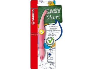 Pi�ro kulkowe STABILO EASYoriginal Pastel L r�owy i 1 wk�ad M niebieski blister 1szt. B-58465-3 [opakowanie=3szt]