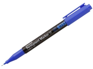 Marker okr�g�y permanentny 0, 5 mm XF 103 MONAMI niebieski - 12 szt. op.  [opakowanie=12szt]