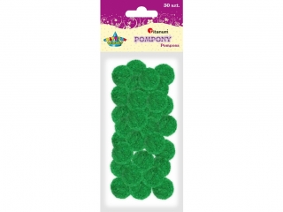 POMPONY 2, 5CM A`30 ziele