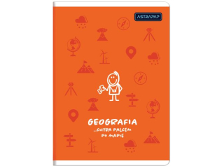 Zeszyt tematyczny ASTRAPAP A5 60k kratka GEOGRAFIA [opakowanie=10szt]