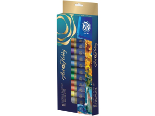 Zestaw farb akrylowych ASTRA ARTxHOBBY 12x12ml