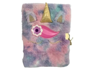 Pami�tnik z k��dk� ASTRAPAP FLUFFY UNICORN A5 96k, ombre