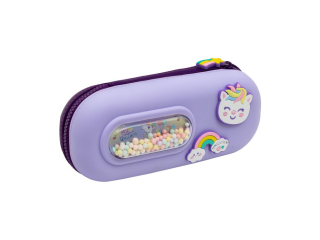Pi�rnik piankowy 3D ASTRABAG KITTY, violet [opakowanie=12szt]