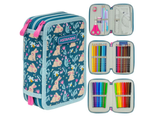 Pi�rnik JUMBO potr�jny z wyposa�eniem ASTRABAG CANDY BUNNY, AC31 [opakowanie=12szt]