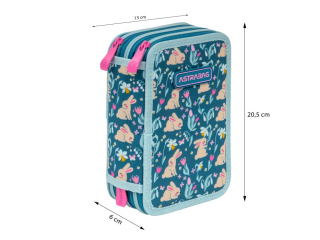 Pi�rnik JUMBO potr�jny z wyposa�eniem ASTRABAG CANDY BUNNY, AC31 [opakowanie=12szt]