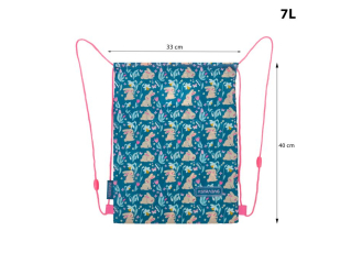 Worek na obuwie ASTRABAG CANDY BUNNY, AD1 [opakowanie=12szt]