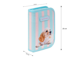 Pi�rnik pojedynczy dwuklapkowy bez wyposa�enia ASTRABAG PUPPY LINE, AC1 [opakowanie=12szt]