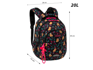 Plecak ASTRABAG FLOWER CAPY, AB330 [opakowanie=6szt]