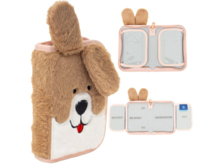 Pi�rnik pojedynczy dwuklapkowy bez wyposa�enia ASTRABAG FLUFFY PUPPY, AC1 [opakowanie=12szt]