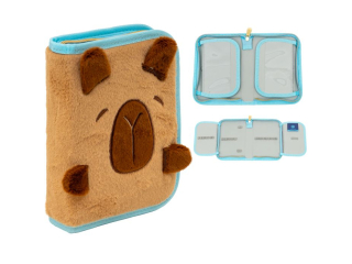 Pi�rnik pojedynczy dwuklapkowy bez wyposa�enia ASTRABAG FLUFFY CAPY, AC1 [opakowanie=12szt]