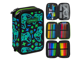 Pi�rnik JUMBO potr�jny z wyposa�eniem ASTRABAG GAME ON, AC31 [opakowanie=12szt]