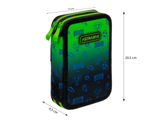 Pi�rnik podw�jny z wyposa�eniem ASTRABAG OMBRE FOOTBALL, AC21 [opakowanie=12szt]