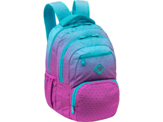 Plecak ABAG HEXAGON MINT OMBRE, AB200 [opakowanie=6szt]