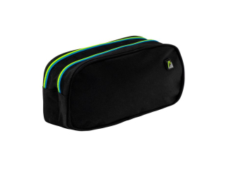 Pi�rnik 2 komory HEAD BLACK GREEN/BLUE, AC9 [opakowanie=12szt]