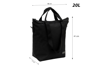Torba na rami� HEAD BLACK [opakowanie=6szt]