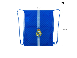 Worek na obuwie REAL MADRID Young, AD1 [opakowanie=12szt]