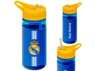 Bidon z rurk� REAL MADRID, 450 ml [opakowanie=12szt]