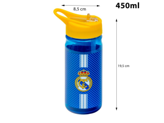 Bidon z rurk� REAL MADRID, 450 ml [opakowanie=12szt]