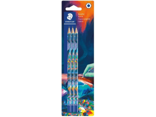 Ołówek sześciokątny HB, zestaw 3 szt. Multiverse1, Staedtler (1+1)
