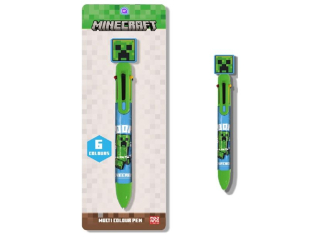 D�ugopis 6-kolorowy z ozdobn� ko�c�wk� MINECRAFT - 1 szt. box [opakowanie=24szt]