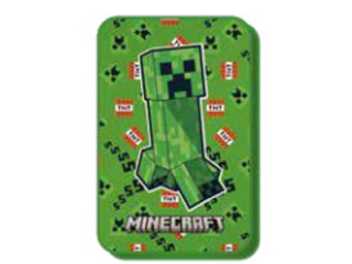 Pi�rnik dwukomorowy z wyposa�eniem MINECRAFT [opakowanie=12szt]