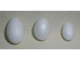Styropianowe jajko twarde wysoko�� 63mm [opakowanie=25szt] TITWLK26