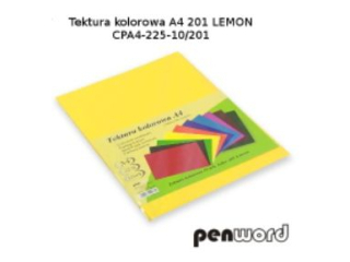 BRYSTOL/TEKTURA KOL. A4 201 LEMON/ӣTA CPA4-225-10