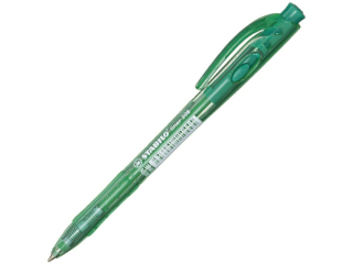 D�ugopis STABILO liner 308 zielony F ISCC [opakowanie=10szt]