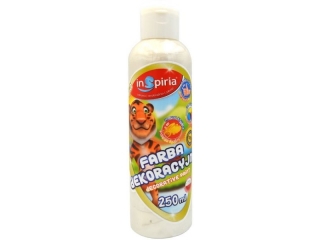 INSPIRIA FARBA DEKORACYJNA 250ML 8663 METALIK PER�OWA PROMBN
