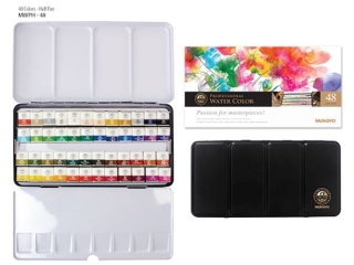 MUNGYO GALLERY FARBY AKWARELOWE W PӣKOSTKACH 48 KOLOR�W MWPH48