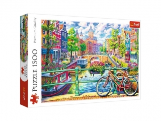 Puzzle 1500 TREFL Kana Amsterdamski