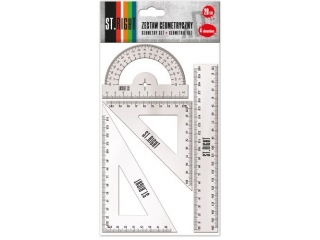 Zestaw geometryczny 4-elementowy 20 cm ST.RIGHT