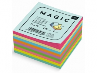 Karteczki samoprzylepne INTERDRUK Magic Cube 225k. 9x75x75